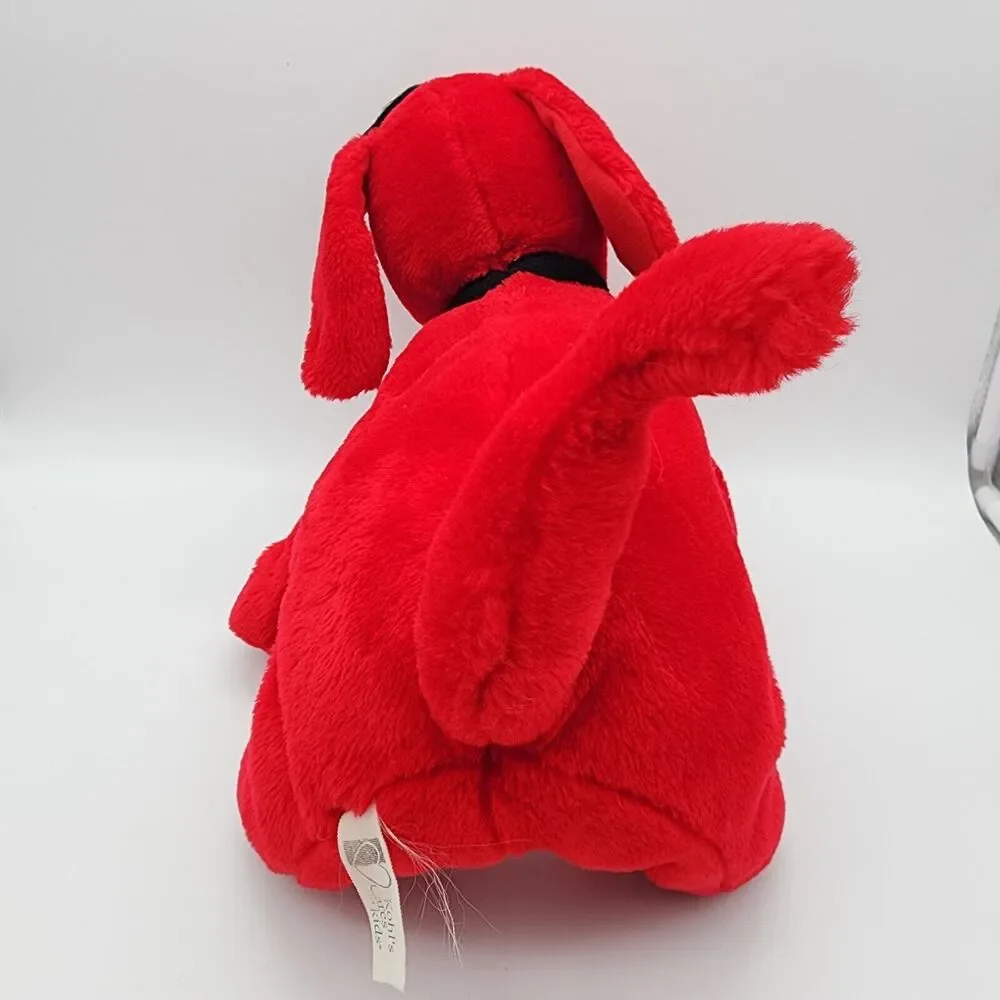 Vintage Clifford The Big Red Dog Plush with Bone Stuffed Animal Kohls Cares 2003
